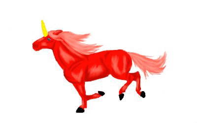 cool moving pictures : unicorns