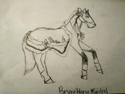 Breyer Christmas horse, Minstrel