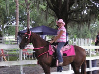 Me and My horse in Pink