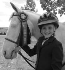 My pony and me at the Districts horse Show!