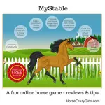 MyStable tips and reviews for this fun online horse game! 