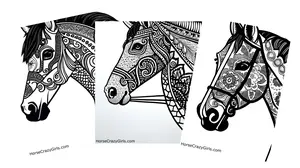 Find everything from free horse coloring pages to horse coloring books.  With tons of options for kids to adults there are coloring pages for everyone.