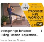Image from the YouTube channel Horse Learner Fitness