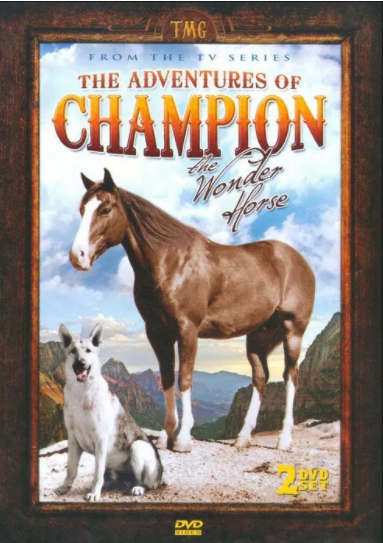 A picture of the TV series The Adventures of Champion the Wonder Horse.