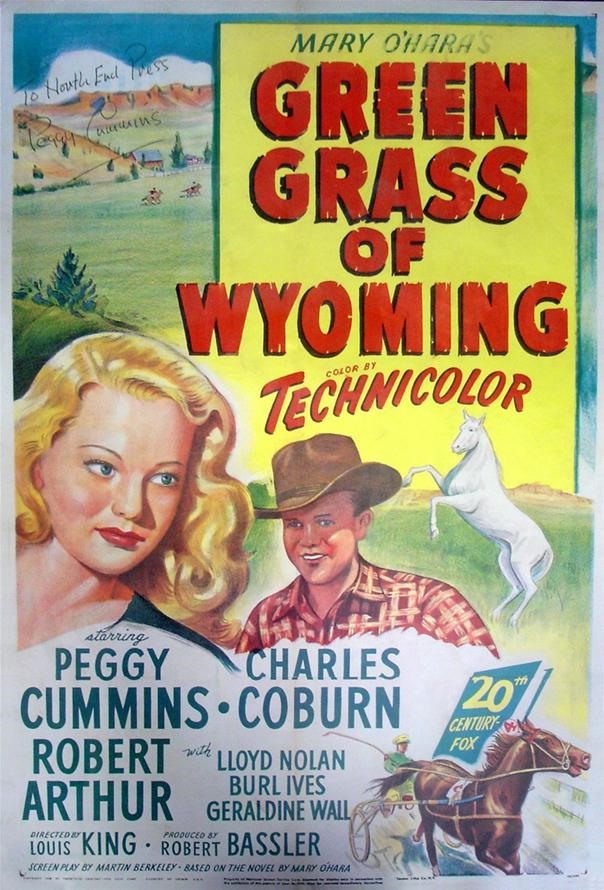 A picture of the movie Green Grass of Wyoming.