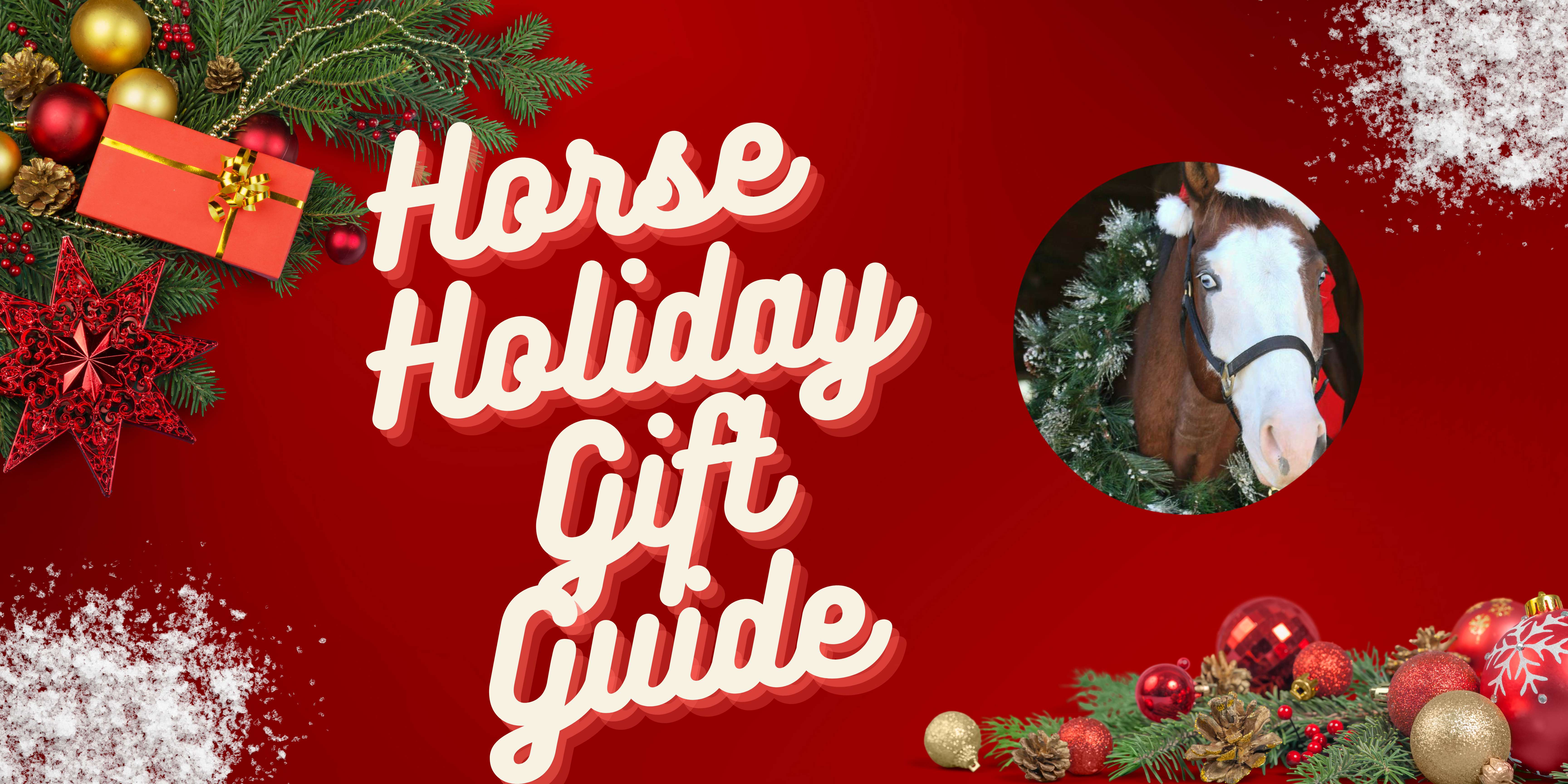banners says horse holiday gift guide