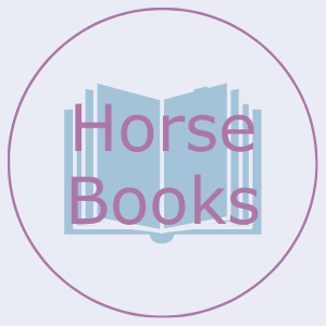 Button that says horse books. This links to the horse books page.