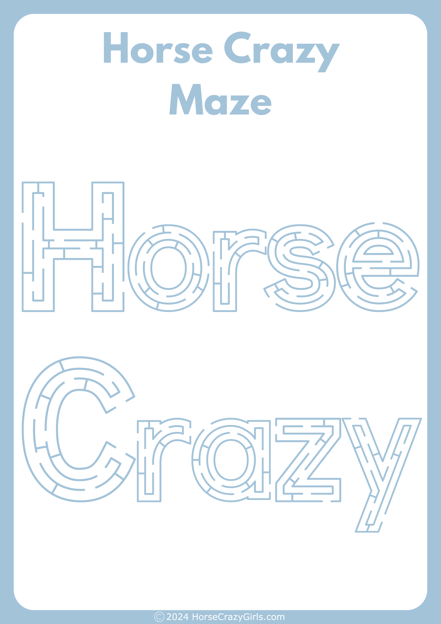 Horse_Crazy_Maze