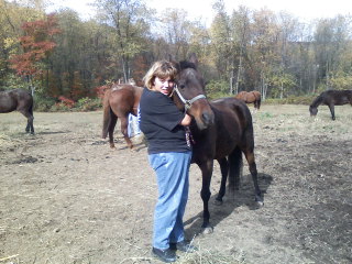 A photo of me and Babygirl, a 14.3hh, 11-year old Welsh mare