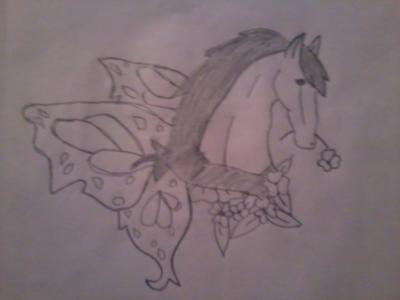 Horse with wings
