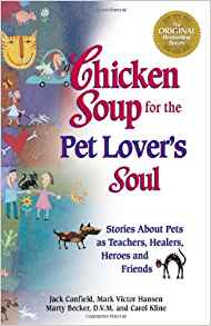 The cover of the book Chicken Soup for the Pet Lover's Soul. 