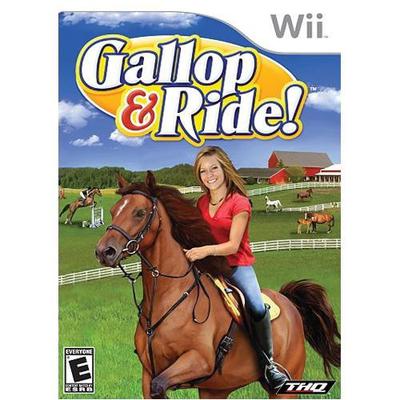 The cover of the Wii game Gallop & Ride!