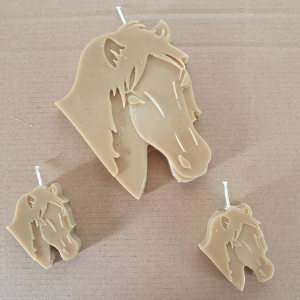 Horse Birthday Candles, Set of 5, for girl horse themed horse party