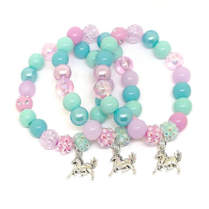 Equestrian Pastel Bracelet Party Favors for girl horse themed horse party