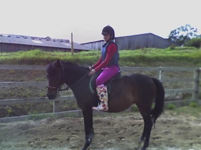 me and my horse Lillie