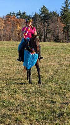 Hawaiian Girls horse Halloween costume