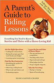 A Parent's Guide to Riding Lessons by Elise Gaston Chand book cover