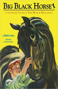 A picture of the book Big Black Stallion: A Storybook Version Of The Black Stallion.