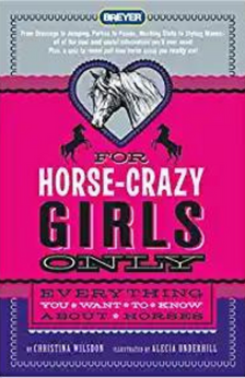 For Horse-Crazy Girls Only by Christina Wilsdon book cover