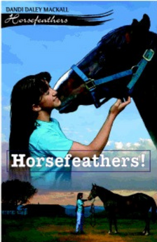 Horsefeathers by Dandi Daley Mackall book cover