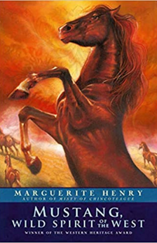 Mustang, Wild Spirit of the West by Marguerite Henry book cover