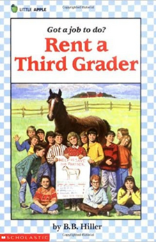 Rent A Third Grader by B.B. Hiller book cover