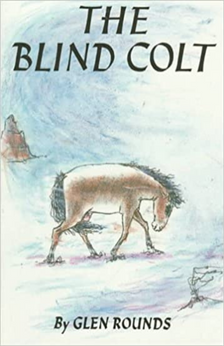 The Blind Colt by Glen Rounds book cover