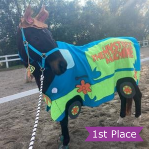 Horse Halloween Costume Contest 2021 1st Place Winner: Mystery Inc