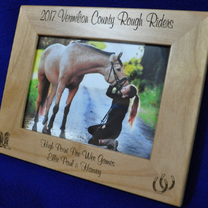 Personalized Horse Frame gift for equestrians