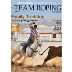 A picture of the Team Roping magazine cover.