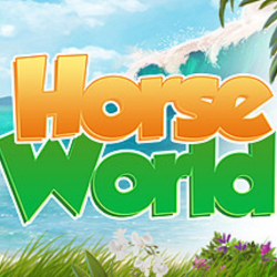 An image of the horse riding game, Horse World.