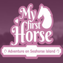An image of the horse riding game, My First Horse: Adventure on Seahorse Island.