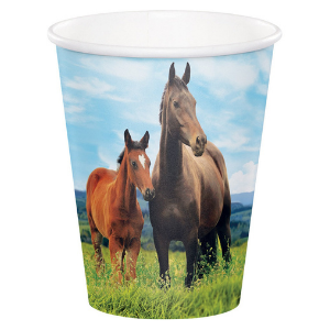 Wild Horse Theme Party Cups, 8 Count, for wild horses themed horse party