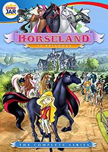 The cover of the Horseland complete series.