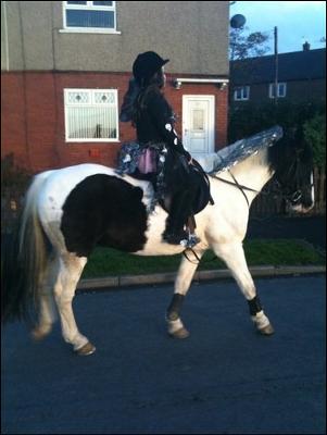 Me And My Horse Dublin On The Halloween Hack!!!!!!