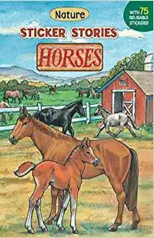 Sticker Stories: Horses by Edward Heins book cover