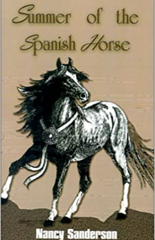 Summer of the Spanish Horse by Nancy Sanderson book cover