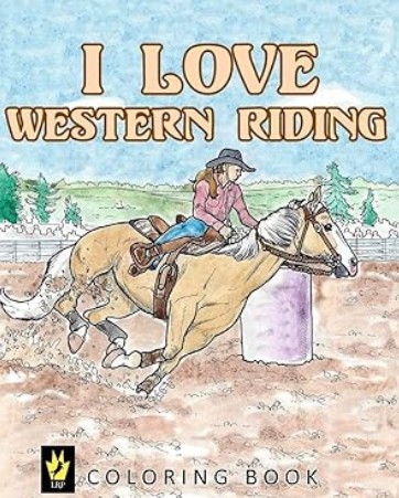 I Love Western Riding Coloring Book