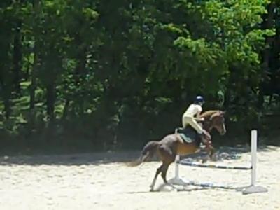 Me jumping Brady