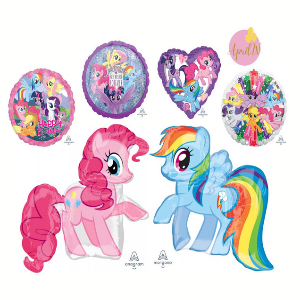 Mylar Balloons for My Little Pony themed horse party