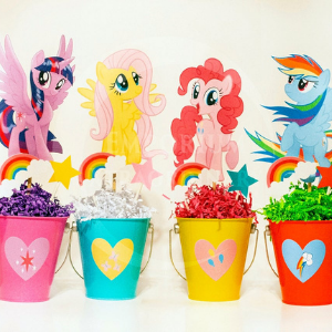 Centerpiece Table Toppers Decoration for My Little Pony themed horse party