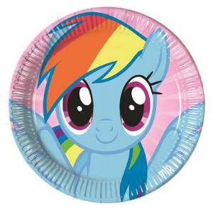 Birthday Party Plates for My Little Pony themed horse party