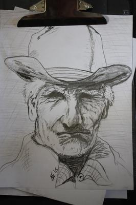 A Cowboy drawing (12/3/2016)