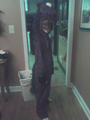 Me in my horse costume