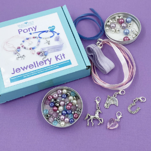 Pony Jewelry Making Craft Kit for pony themed horse party
