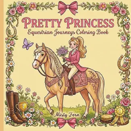 Pretty Princess Coloring Book on Amazon