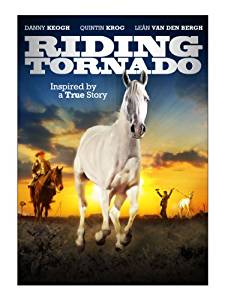 The cover of the movie Riding Tornado.