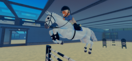 An image of the Roblox horse game Wild Heart Stable.