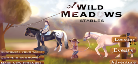 An image of the Roblox horse game Wild Meadows Stables.