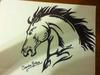 Tribal Horse Drawing (14 yrs)